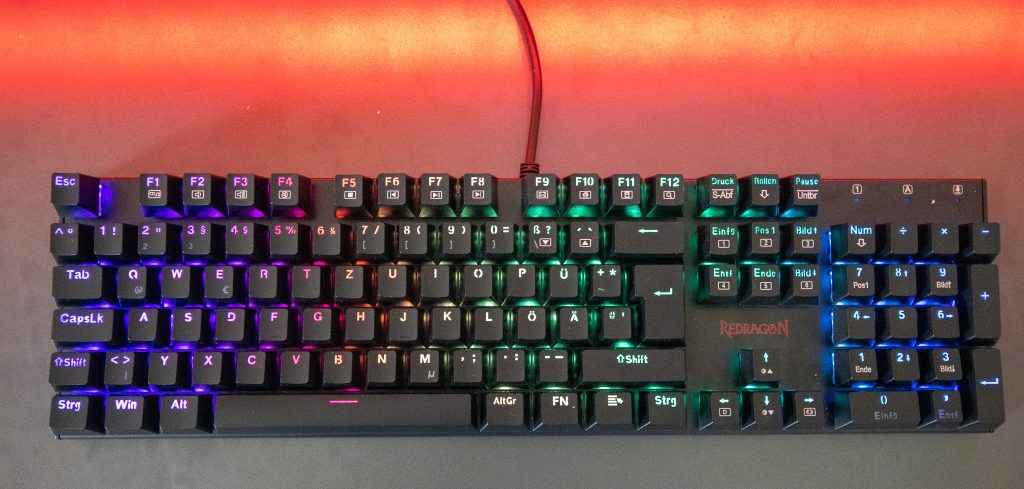 Redragon K565 Rudra Gaming-Tastatur
