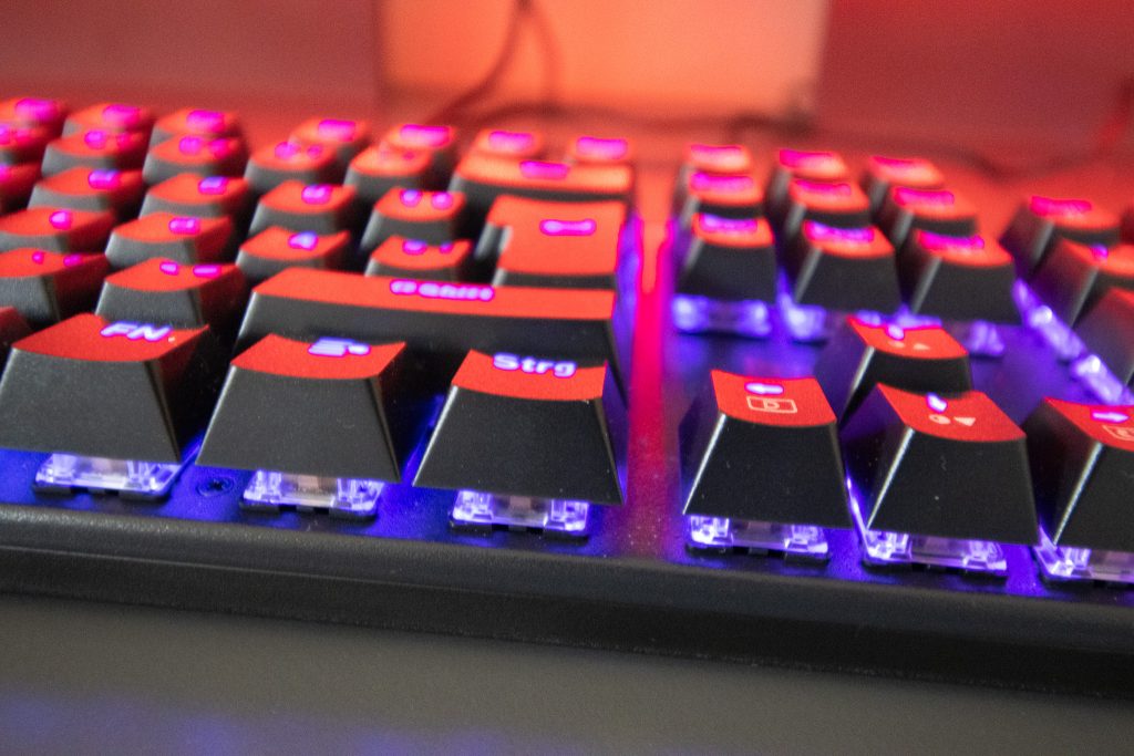 Redragon K565 Rudra Gaming-Tastatur Detailansicht