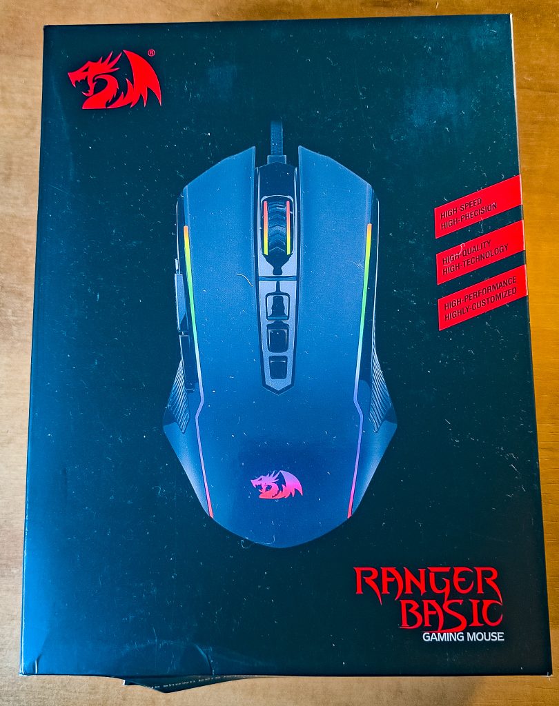 Redragon M910-K Ranger Basic Gaming-Maus Verpackung