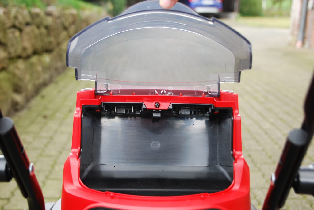 Einhell TE-VC 36-30 Li S-Solo Nass-Trockensauger Akkuabdeckung ohne Akkus