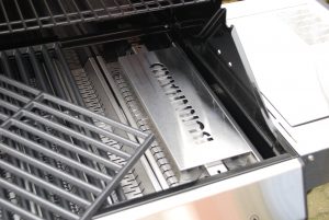 Burnhard Big Fred Deulxe Gasgrill Smokebox geschlossen