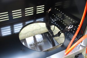 Burnhard Big Fred Deulxe Gasgrill Platz für Gasflasche