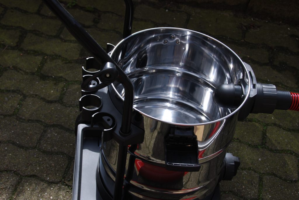Einhell TE-VC 36-30 Li S-Solo Nass-Trockensauger Behälter offen