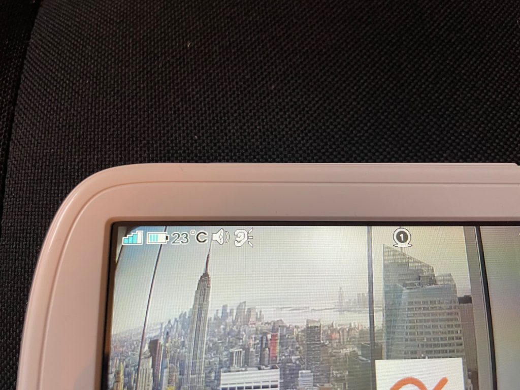 PROSCENIC BM300 Babymonitor Anzeige