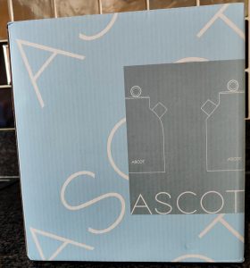 Ascot Edelstahl-Wasserkocher Verpackung