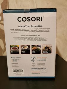 COSORI-Wasserkocher Verpackung