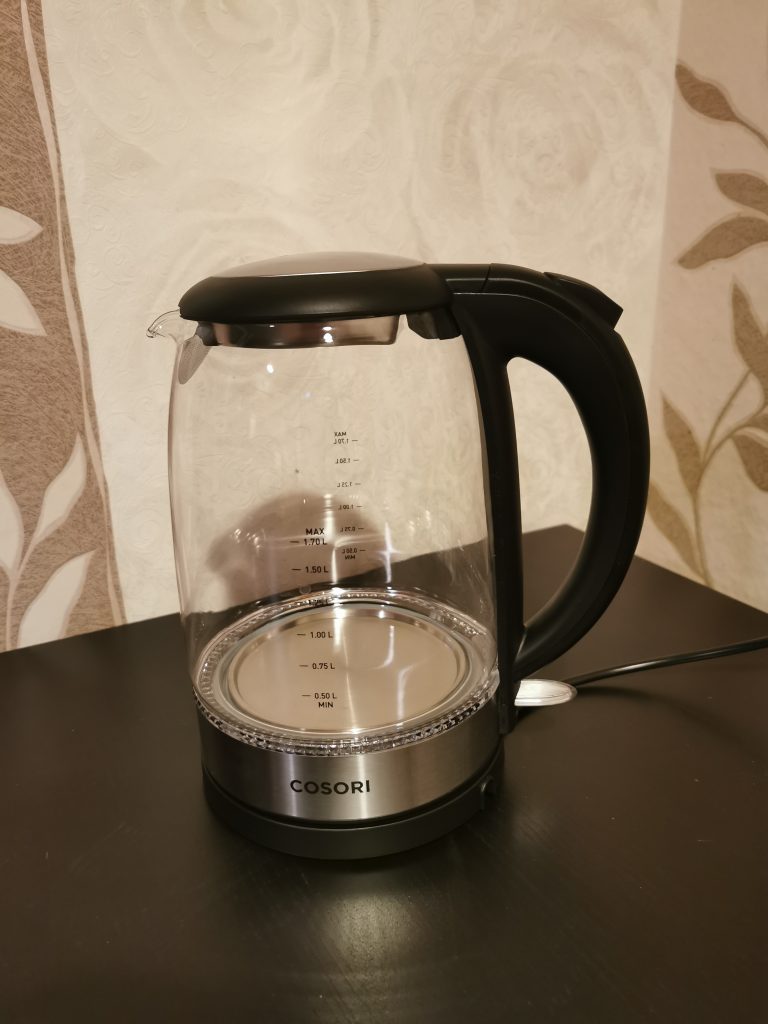 COSORI-Wasserkocher ausgepackt