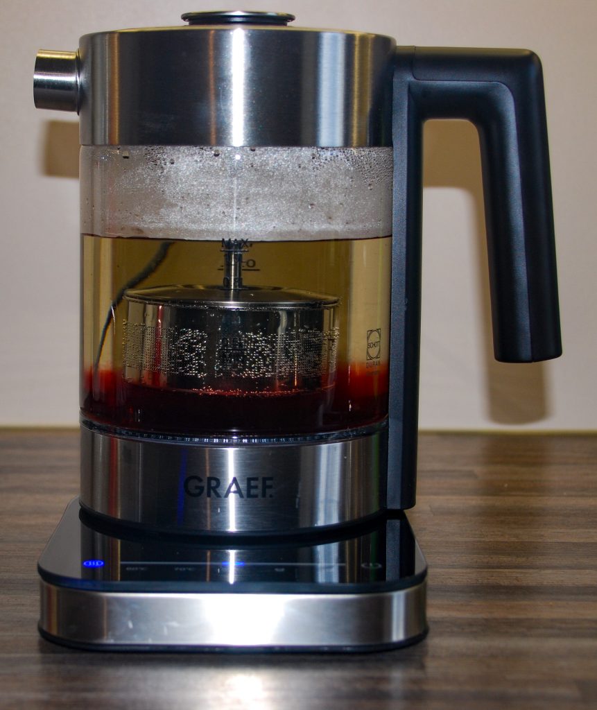 GRAEF WK 350 Wasserkocher mit Sieb