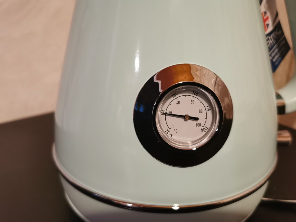 Hazel Quinn Edelstahl-Wasserkocher Thermometer