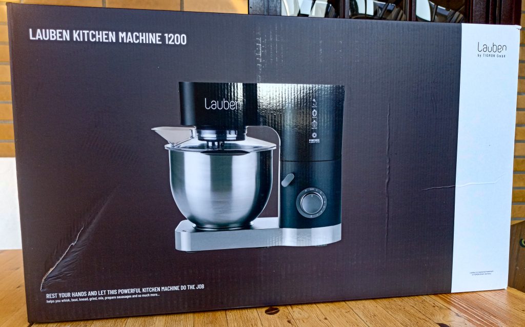 Lauben 1200BC Küchenmaschine Verpackung