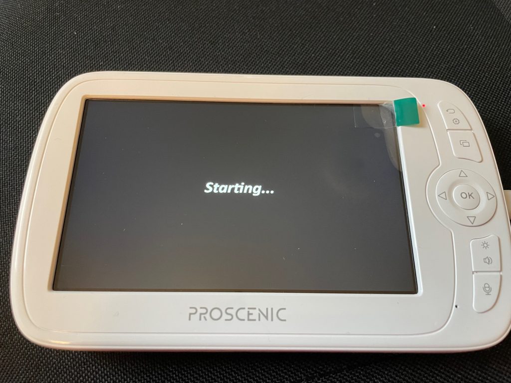 PROSCENIC BM300 Babymonitor Bildschirm