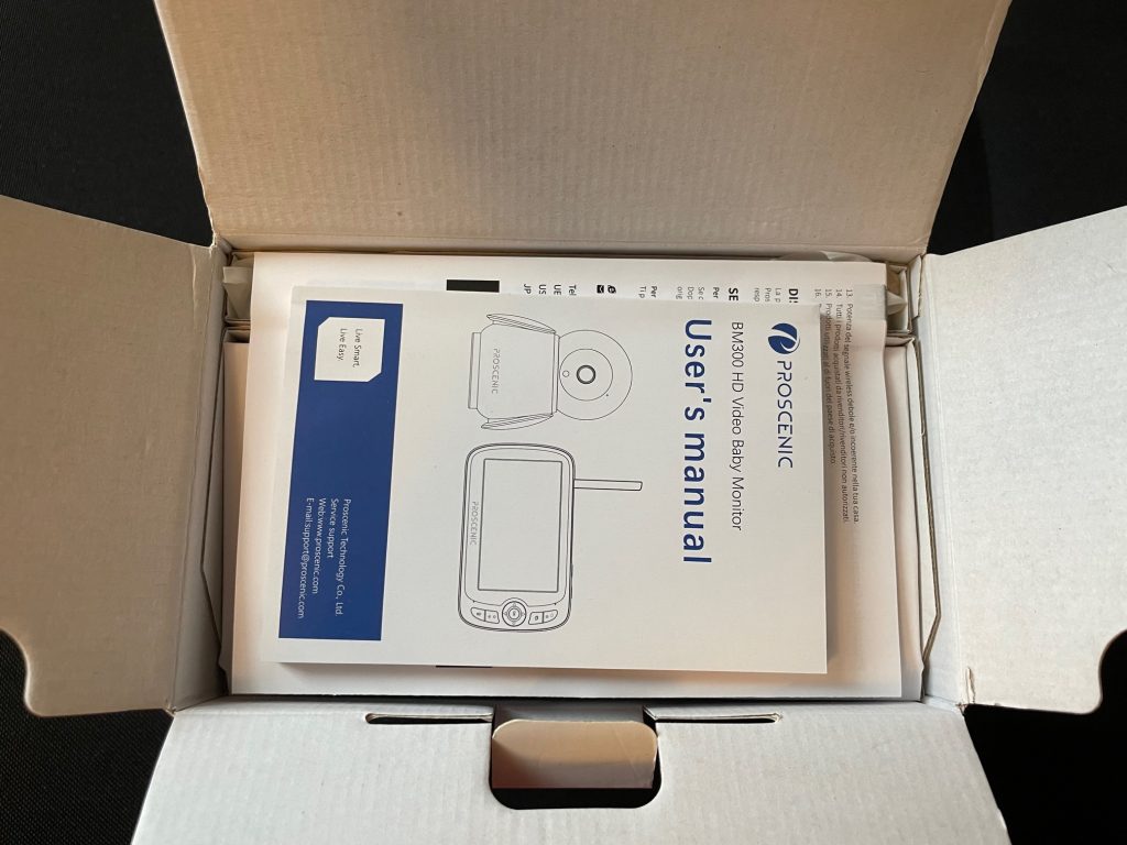 PROSCENIC BM300 Babymonitor Inhalt