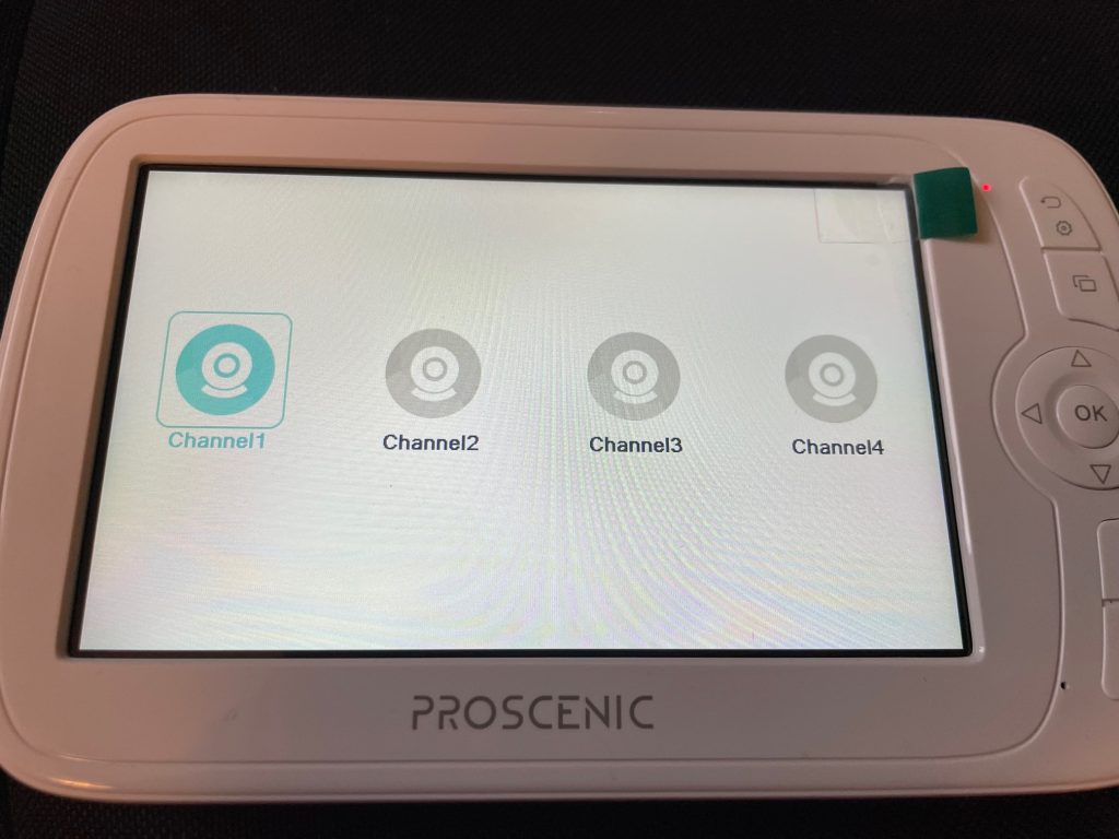 PROSCENIC BM300 Babymonitor Kameraauswahl