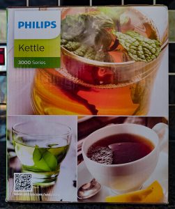 Philips HD935090 Wasserkocher Verpackung Rückansicht
