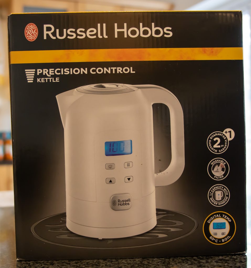 Russell Hobbs Precision Wasserkocher Verpackung