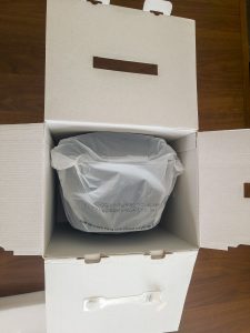 Tronsmart Halo 100 Lautsprecher Verpackung geöffnet