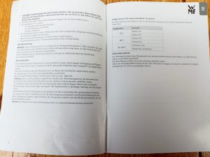 WMF Lumero Wasserkocher Bedienungsanleitung