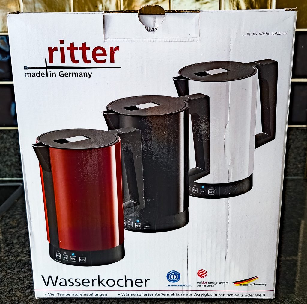 ritter fontana 5 Wasserkocher Verpackung