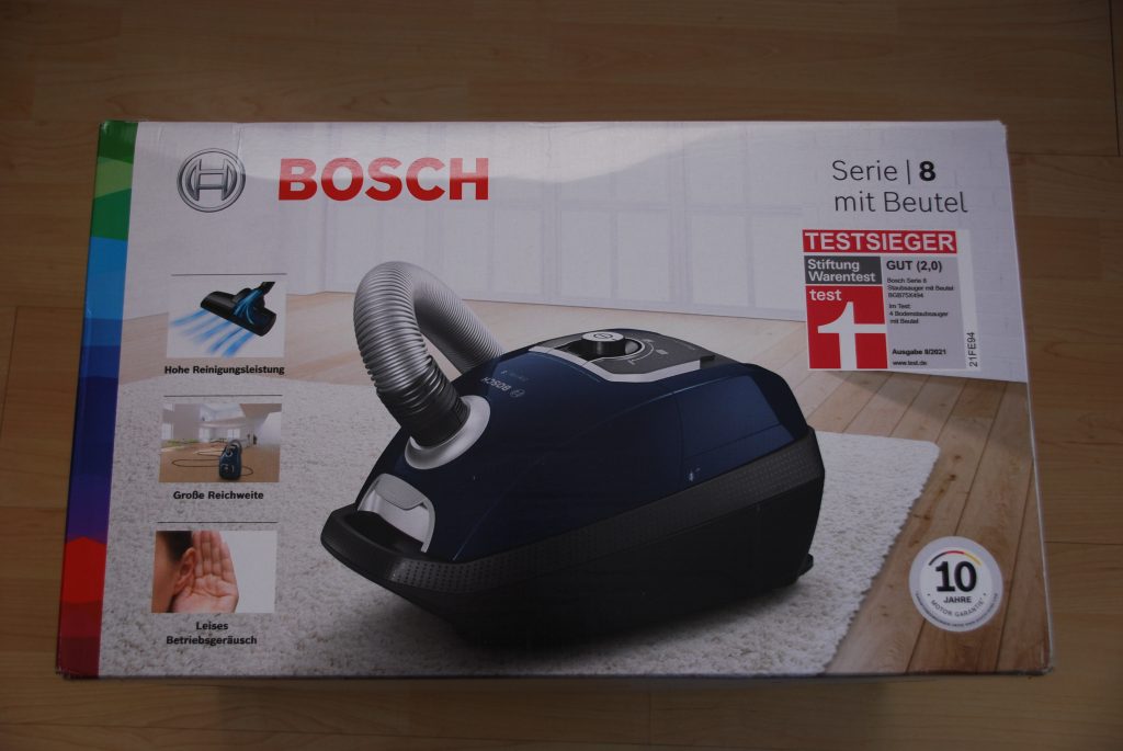 Bosch Serie 8 Staubsauger Karton