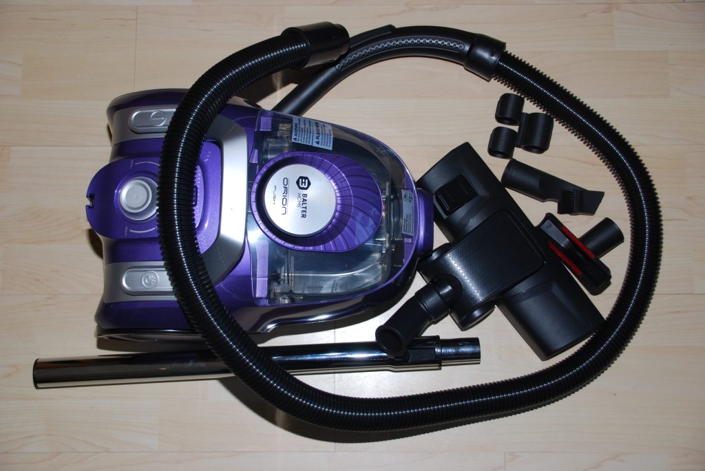 Balter Orion X3 Staubsauger ausgepackt