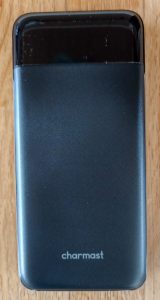 Charmast Powerbank von oben
