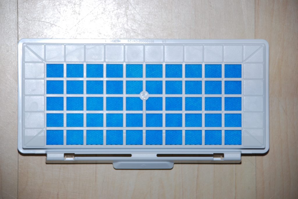 Bosch Serie 8 Staubsauger Filter von oben