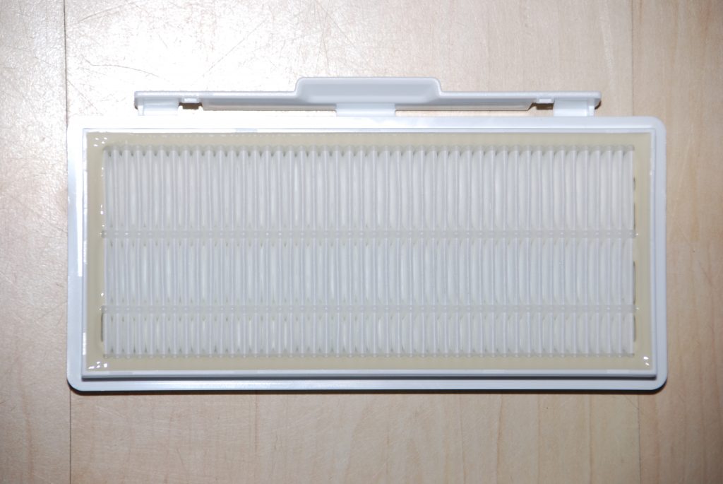Bosch Serie 8 Staubsauger Filter von unten