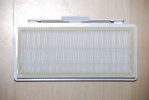 Bosch Serie 8 Staubsauger Filter von unten