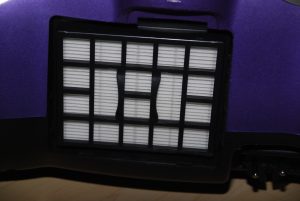 Balter Orion X3 Staubsauger Filter hinten offen