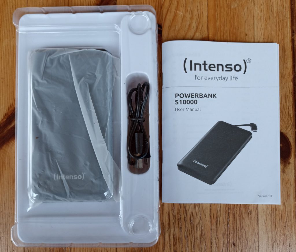 Intenso S10000 Powerbank im Karton