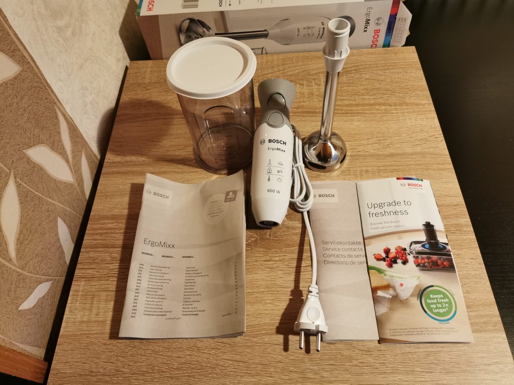 Bosch Pürierstab Lieferumfang