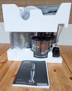 Braun Stabmixer MQ 9195XLI MultiQuick 9 Auspacken Teil 2