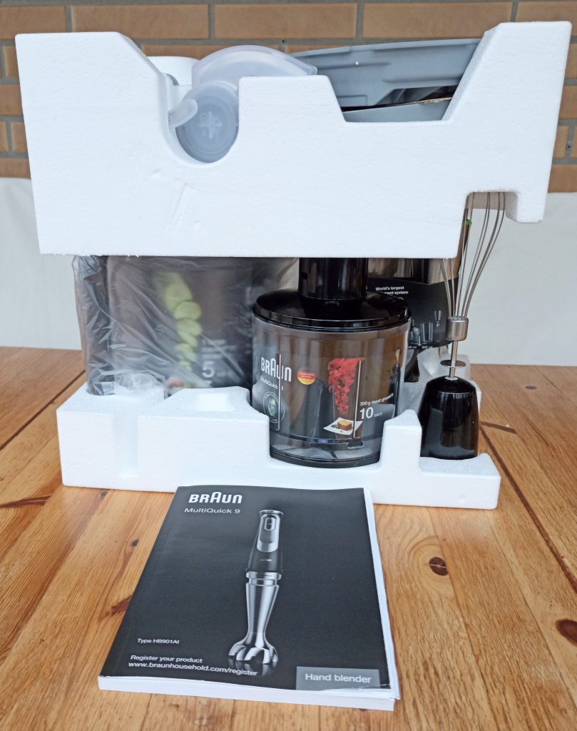Braun Stabmixer MQ 9195XLI MultiQuick 9 Auspacken Teil 2