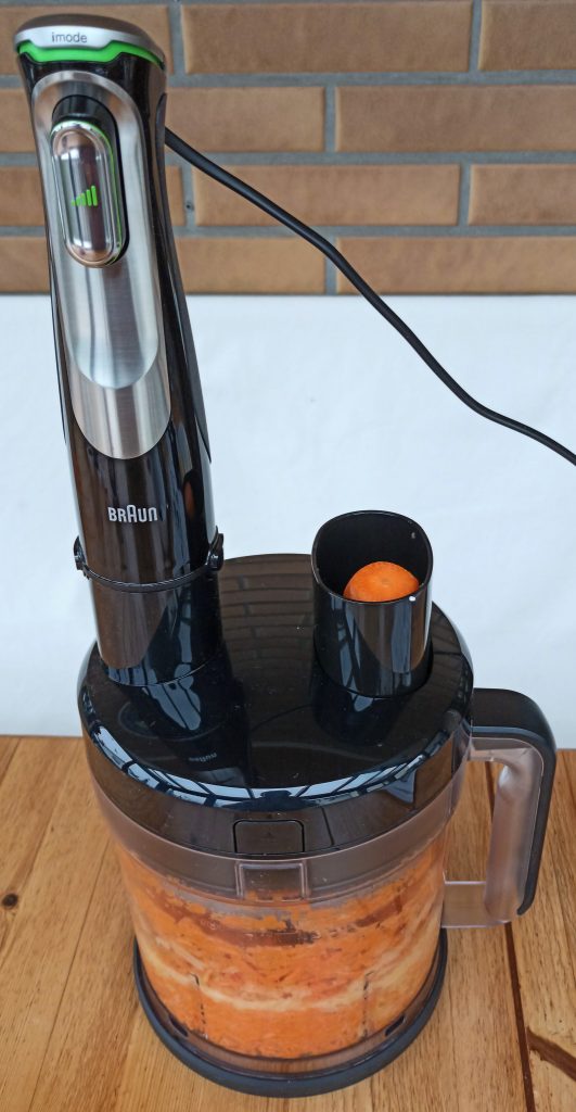 Braun Stabmixer MQ 9195XLI MultiQuick 9 Möhren