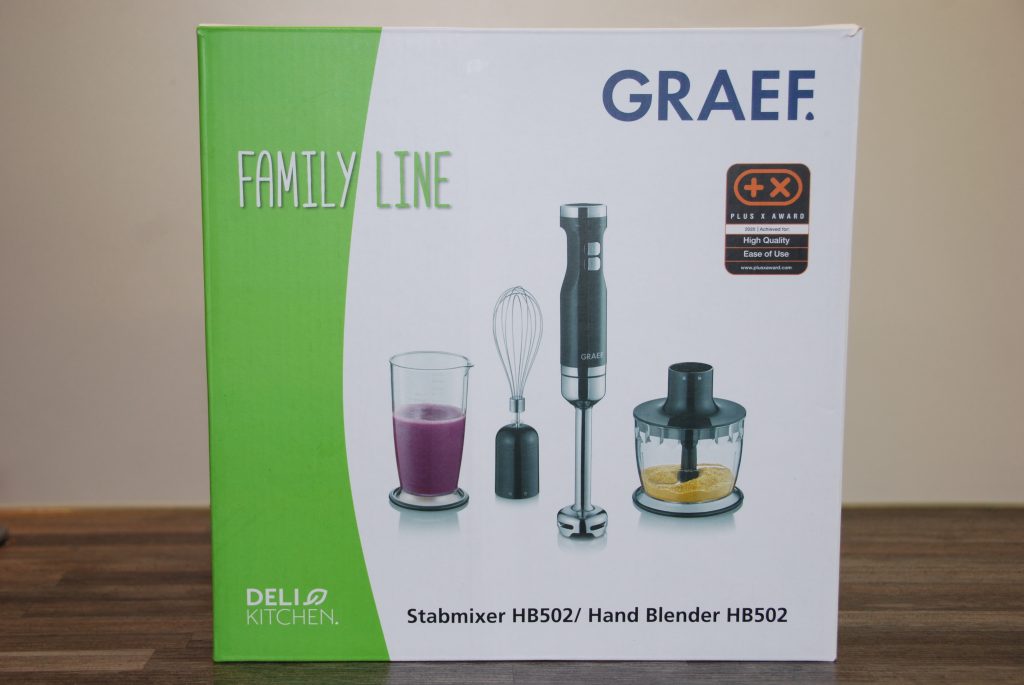 Graef HB502EU Stabmixer Verpackung
