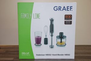 Graef HB502EU Stabmixer Verpackung