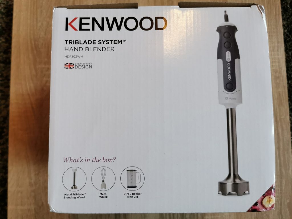 Kenwood Pürierstab Verpackung hinten