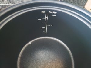 Lauben Low Sugar Rice Cooker 1500AT Reiskocher innen