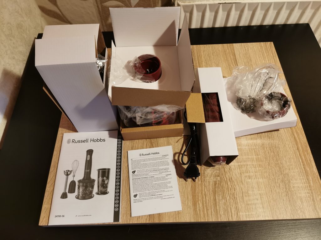 Russel Hobbs Pürierstab ausgepackt