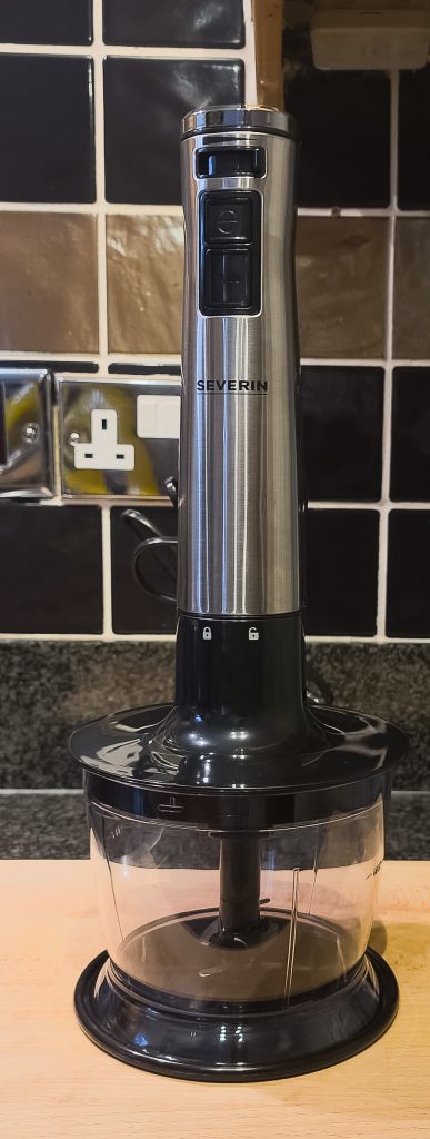 SEVERIN SM 3774 Stabmixer Motoreinheit und Zerkleinerer