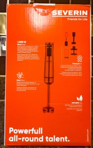 SEVERIN SM 3774 Stabmixer Verpackung Seite