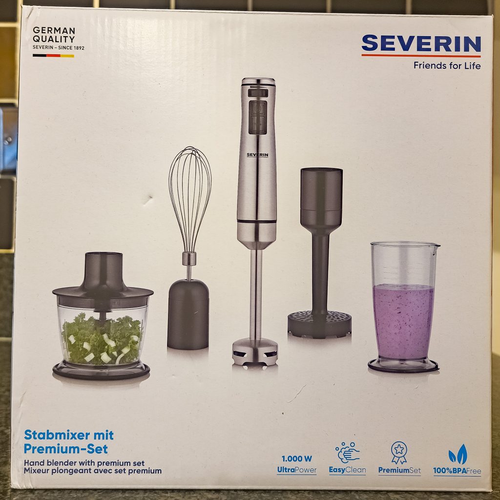 SEVERIN SM 3774 Stabmixer Verpackung vorn