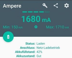 Screenshot Charmast-Powerbank Test