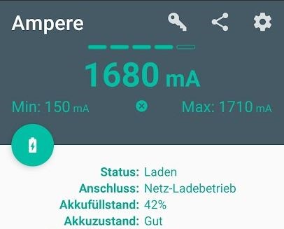 Screenshot Charmast-Powerbank Test