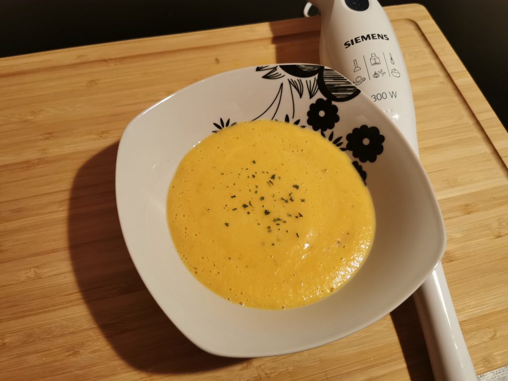 Siemens Pürierstab Kartoffelsuppe