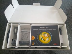 ritter stilo 7 Plus Stabmixer geöffnet