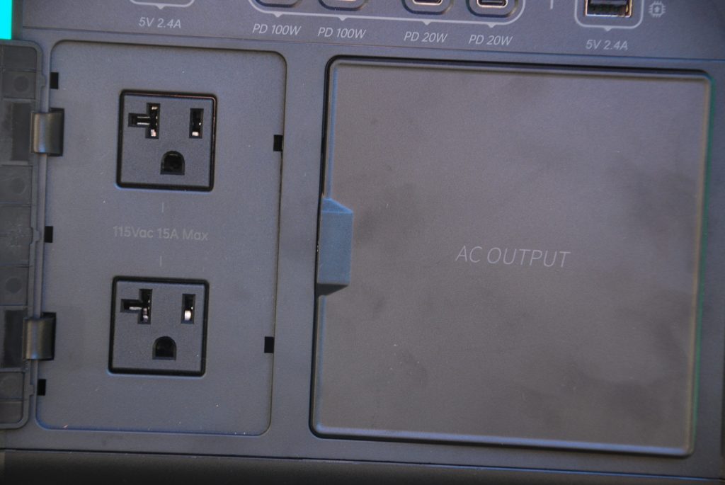 Zendure SuperBase V6400 Powerstation USB-Ausgänge