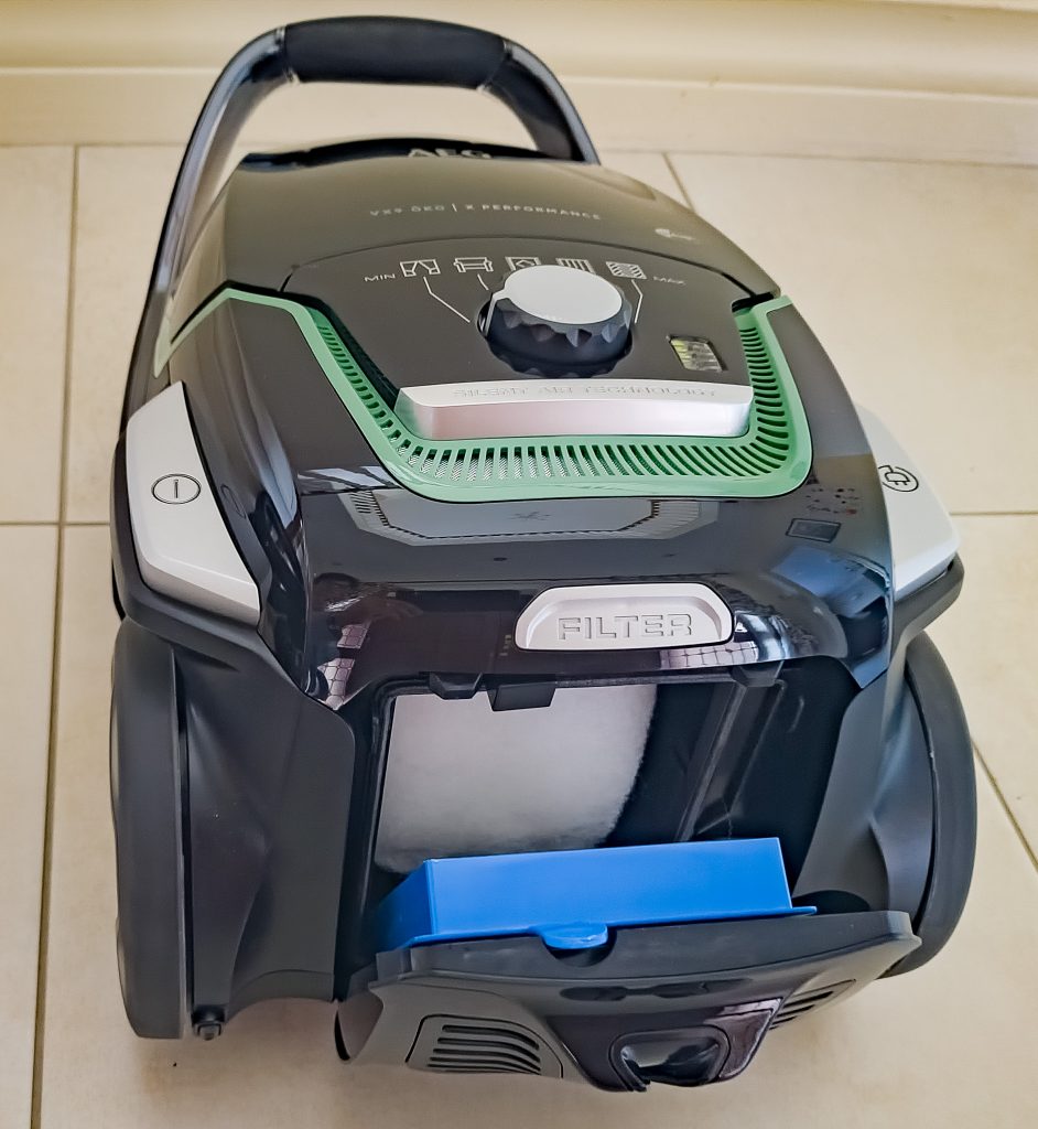 AEG VX9-2-ÖKO Staubsauger Filterfach