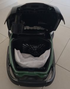 AEG VX9-2-ÖKO Staubsauger geöffnet (2)