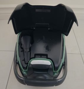 AEG VX9-2-ÖKO Staubsauger geöffnet